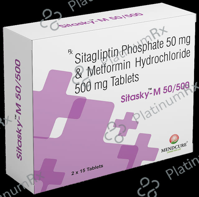 Sitasky-M 50/500 Tablet