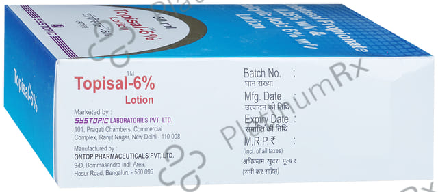 Topisal 6% Lotion 50ml