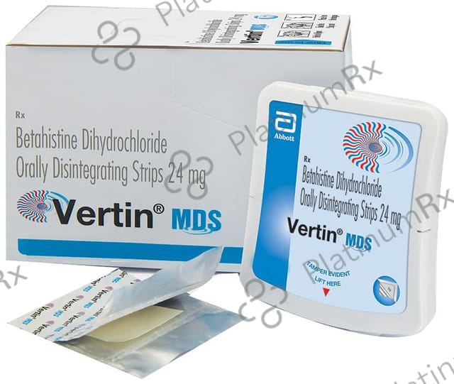Vertin MDS Orally Disintegrating Strip 10s