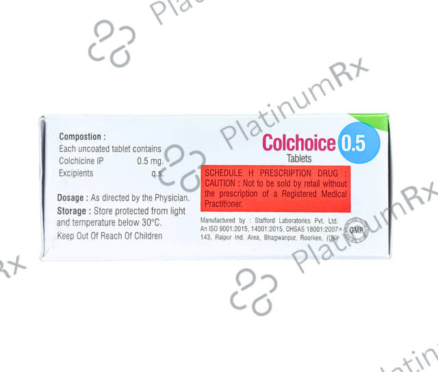 Colchoice 0.5mg Tablet 10s