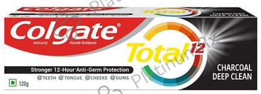 Colgate Total Charcoal Deep Clean Toothpaste 120gm