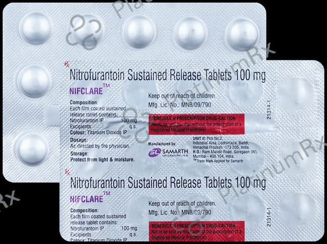 Nifclare 100mg Tablet SR 14s