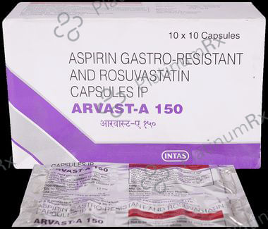Arvast A 150/10mg Capsule 10s