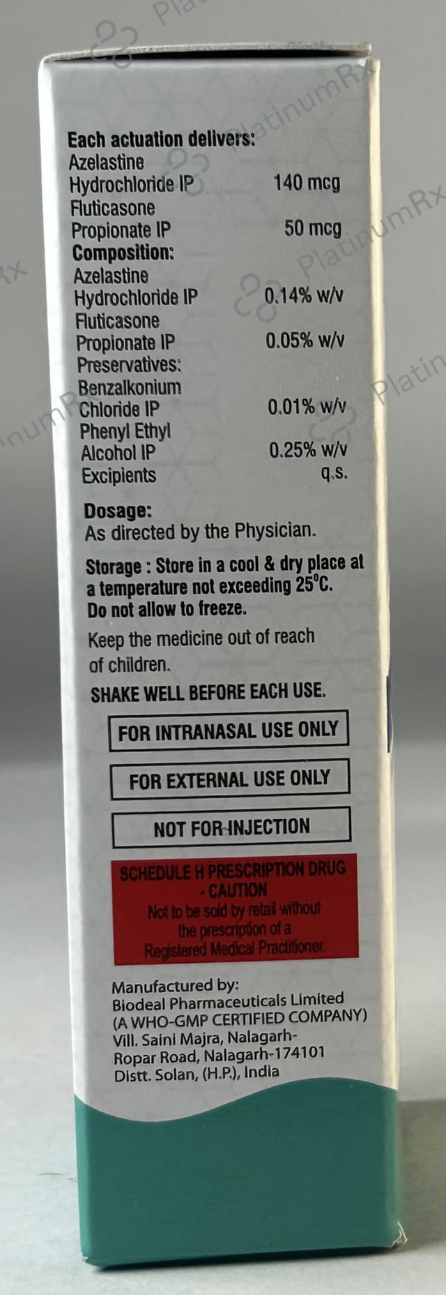 Flutiheal AZ 140/50mcg Nasal Spray 7ml