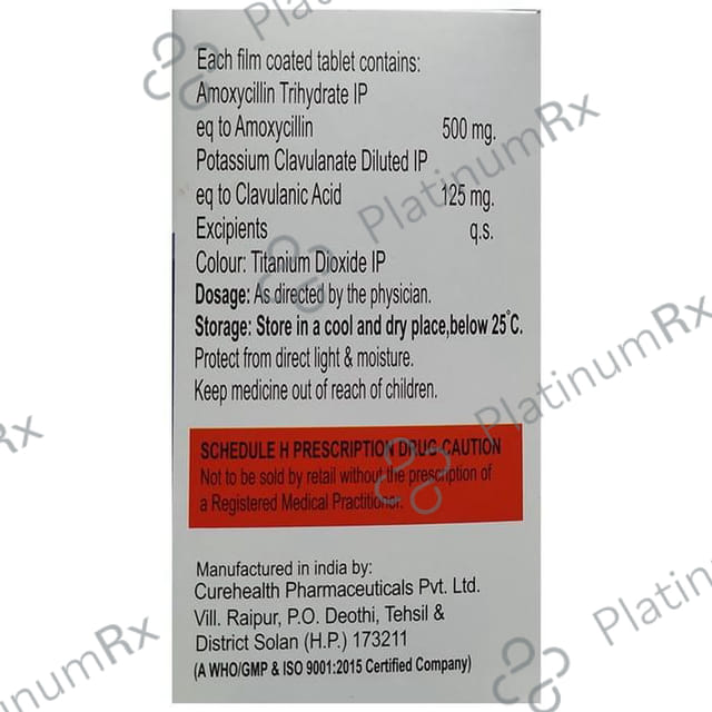 Akiclav 500/125mg Tablet 6s