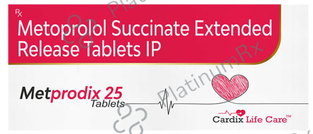 Metprodix 25mg Tablet ER 10s