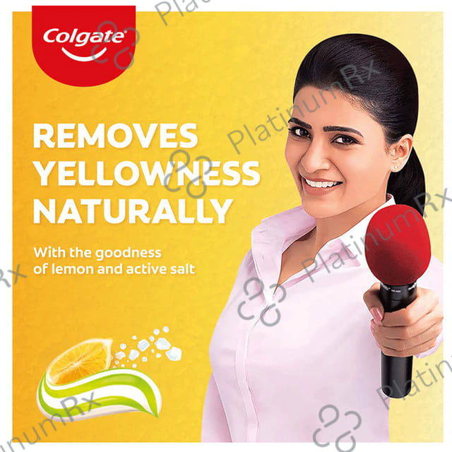 Colgate Active Salt Lemon Flavour Toothpaste 200 gm