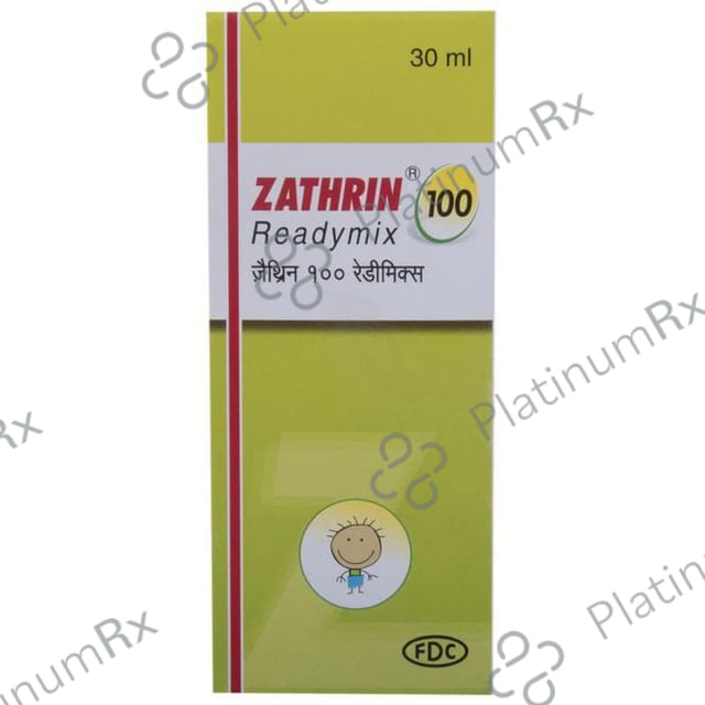 Zathrin 100mg Readymix Oral Suspension 15ml