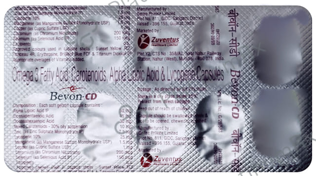 Bevon CD Capsule 10s