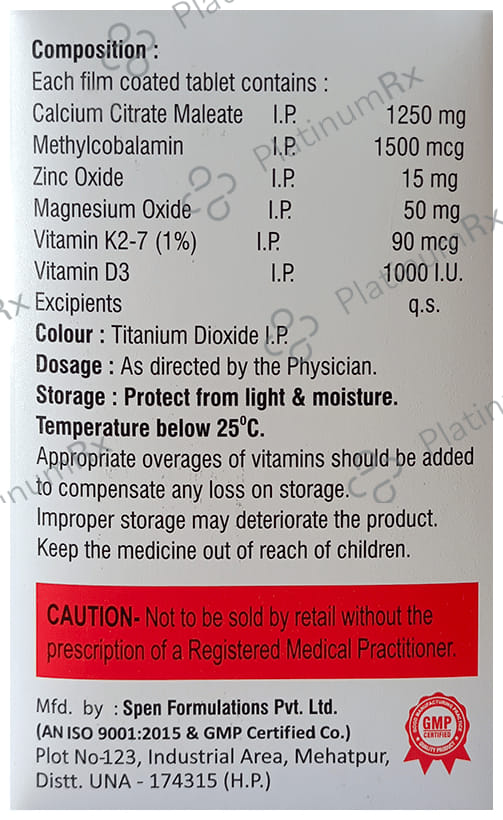 Calzen Forte Tablet 10s
