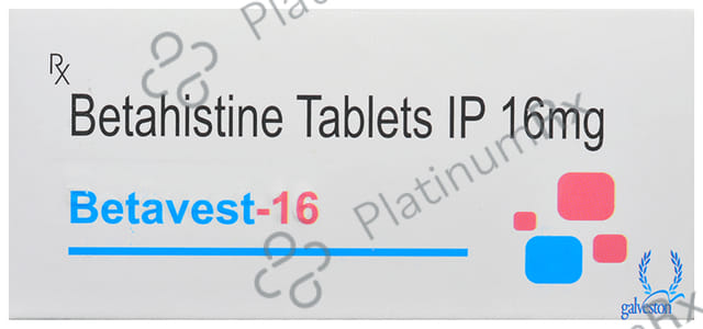 Betavest 16mg Tablet 10s