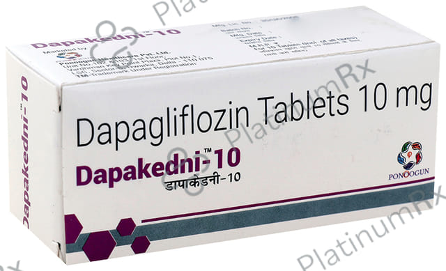 Dapakedni 10mg Tablet 10s