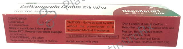 Begoderm L Cream 15gm