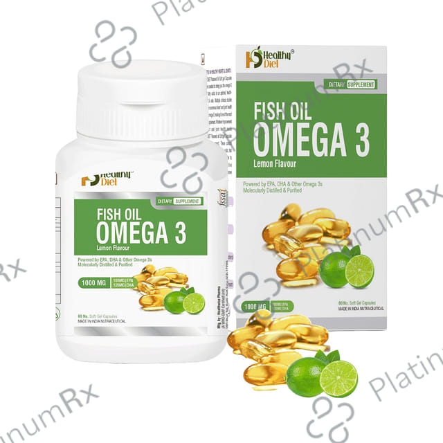 Omega 3 1000mg Soft Gel Capsule 60s