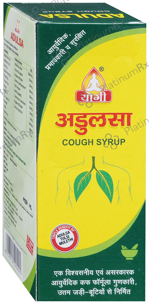 Yogi Adulsa Cough Syrup 100ml