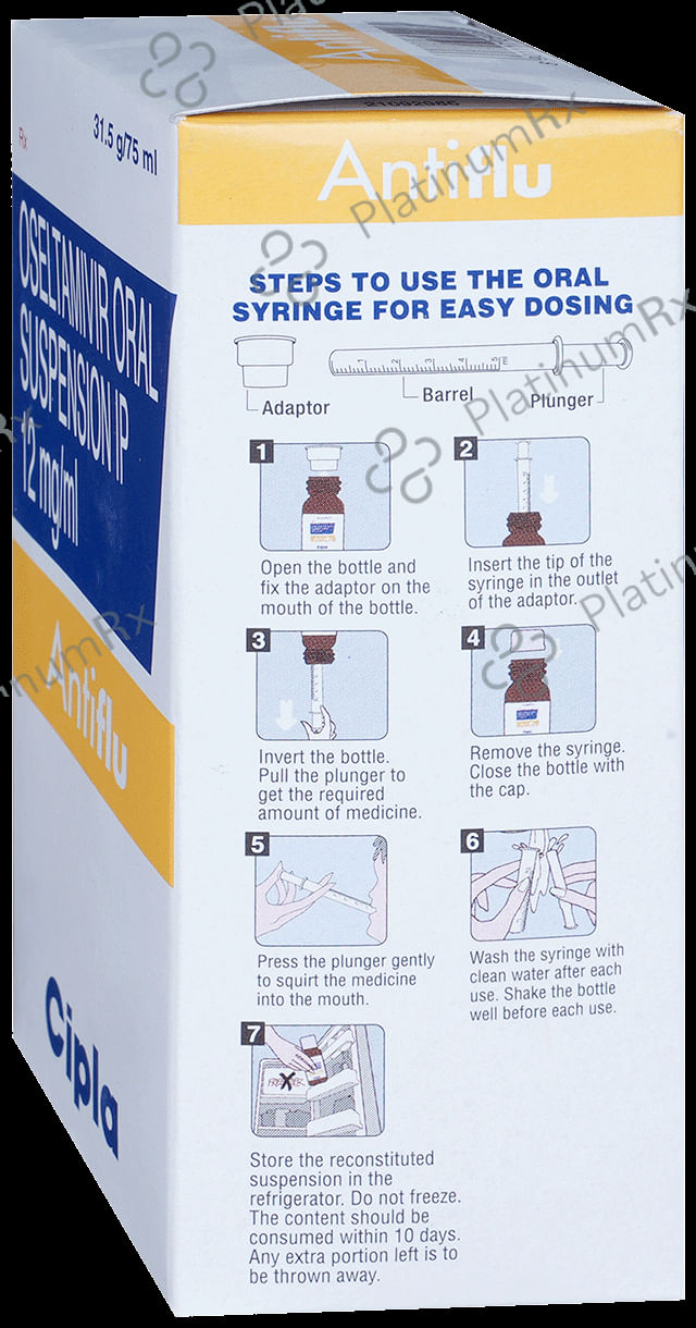 Antiflu 12mg Syrup 75ml