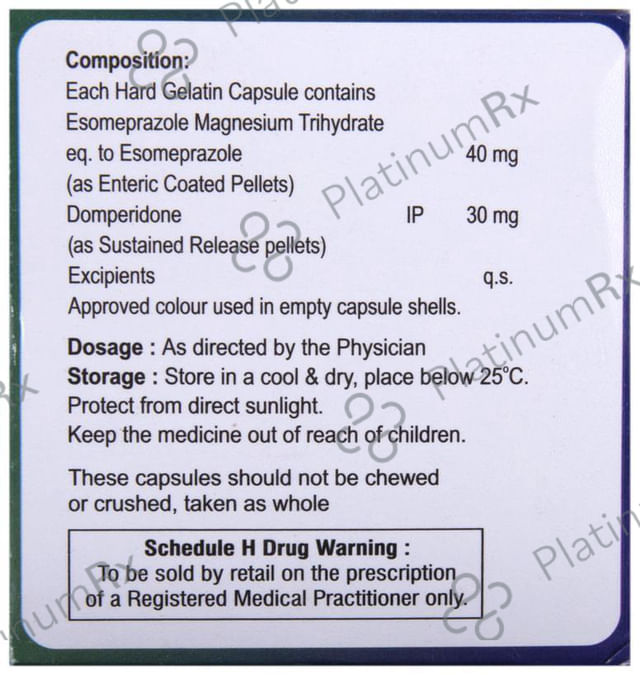 Isozole DSR 30/20mg Capsule 10s