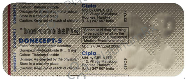Donecept 5 Tablet