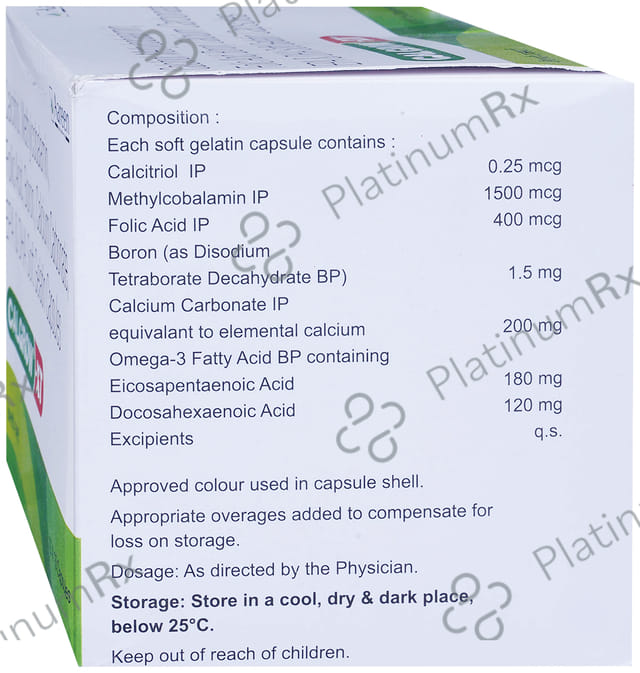 Calgrow XT Soft Gelatin Capsule 15s