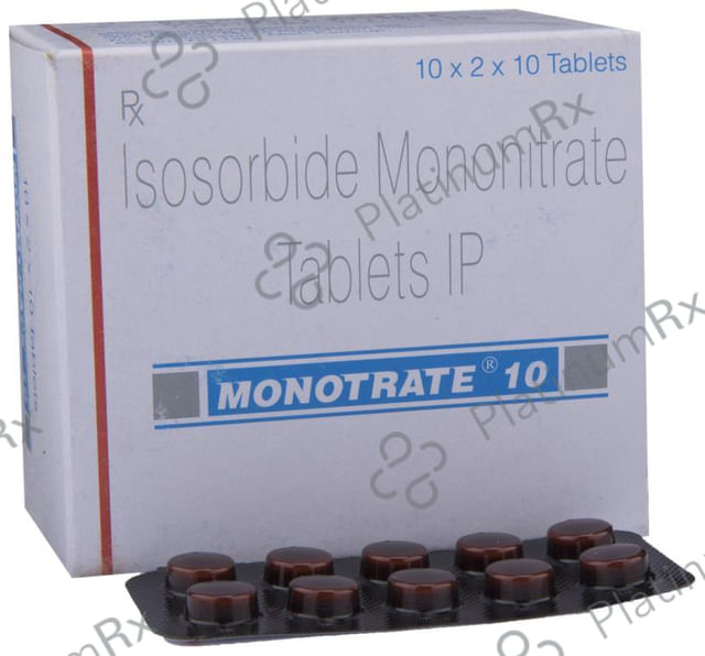 Monotrate 10mg Tablet 10s