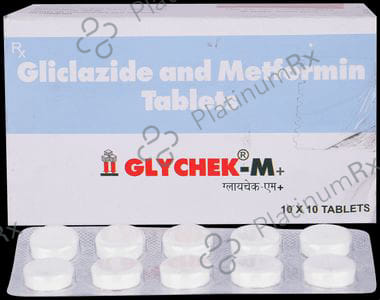 Glychek M Plus 40/500mg Tablet 10s