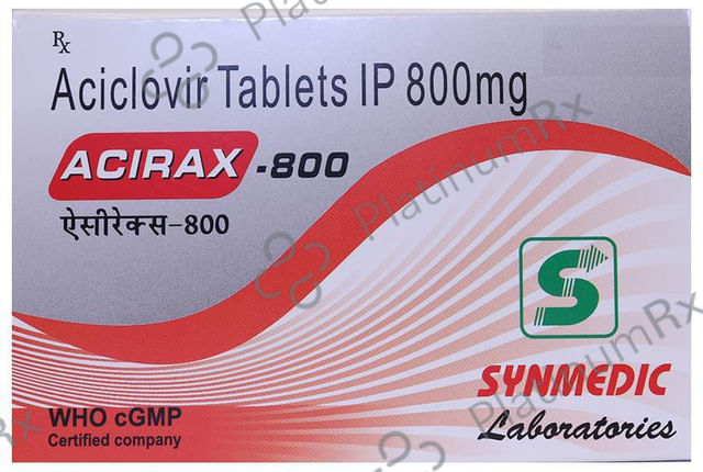 Acirax 800mg Tablet 10s