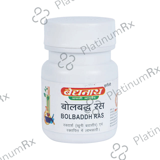 Baidyanath (Jhansi) Bolbaddh Ras Tablet 40 tablets