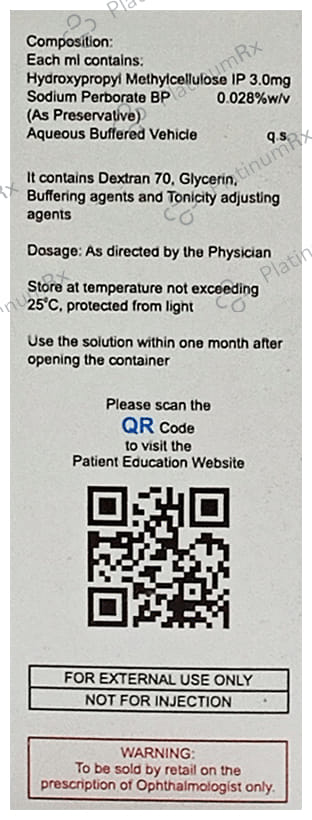 Retentio 3mg Eye Solution 10ml