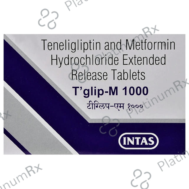 T Glip M 1000/20mg Tablet ER 20s