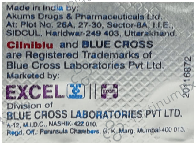 Cilniblu 5mg Tablet 15s