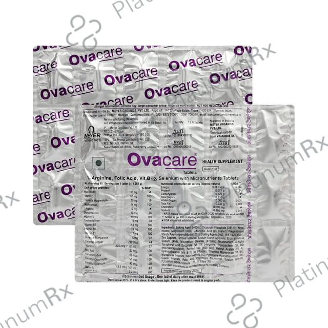 Ovacare Gluten Free Tablet 15s