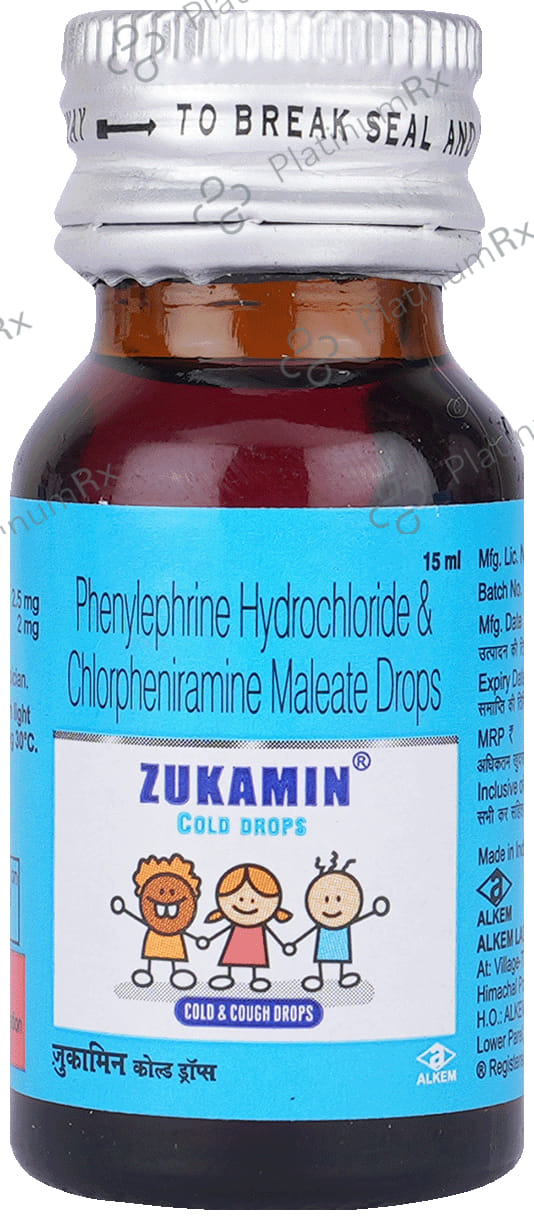 Zukamin Cold 2/2.5mg Oral Drop 15ml