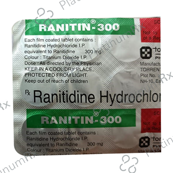 Ranitin 300mg Tablet 20s