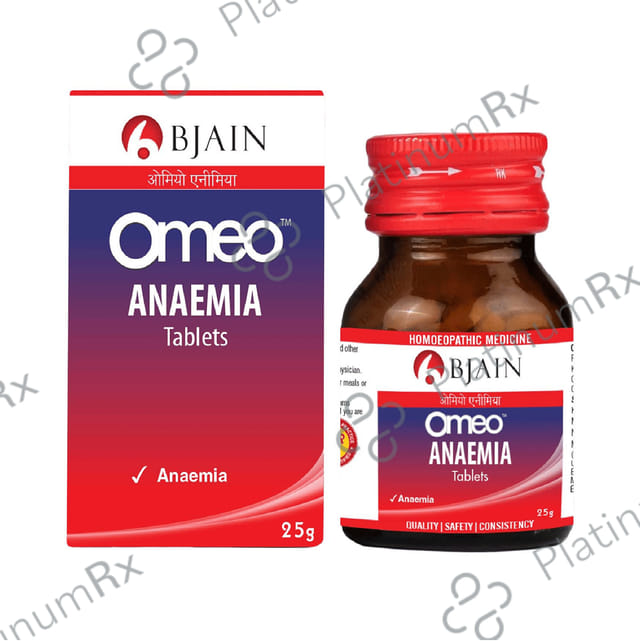 Bjain Omeo Anaemia Tablet 25 gm