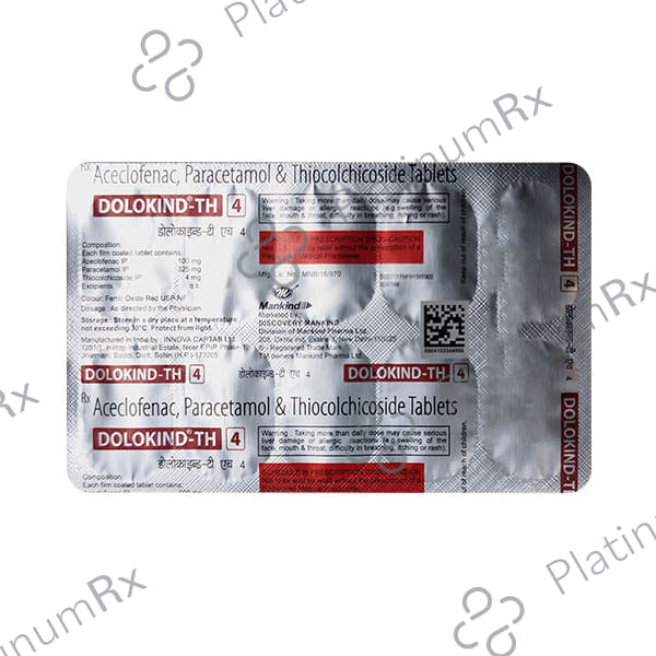 Dolokind TH 4mg Tablet 10s