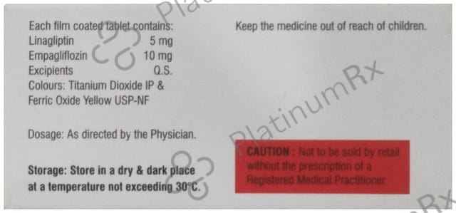 Linabite E 5/10mg Tablet 10s