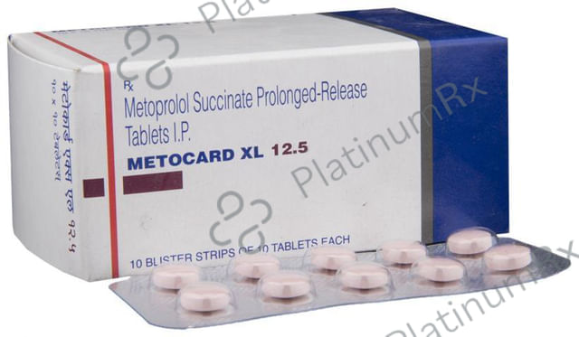 Metocard XL 12.5mg Tablet 10s