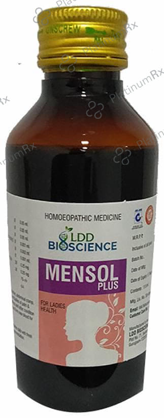 LDD Bioscience Mensol Plus Syrup 115 ml