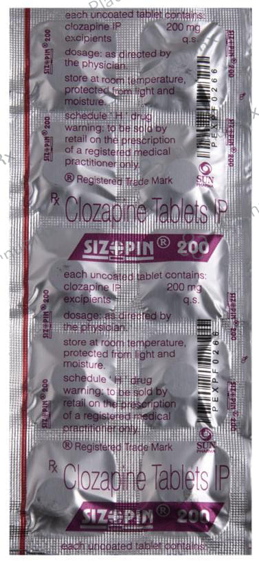 Sizopin 200mg Tablet 10s