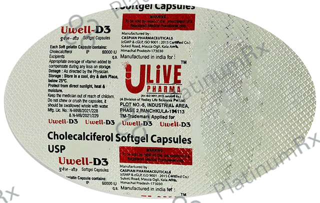 Uwell-D3 Softgel Capsule