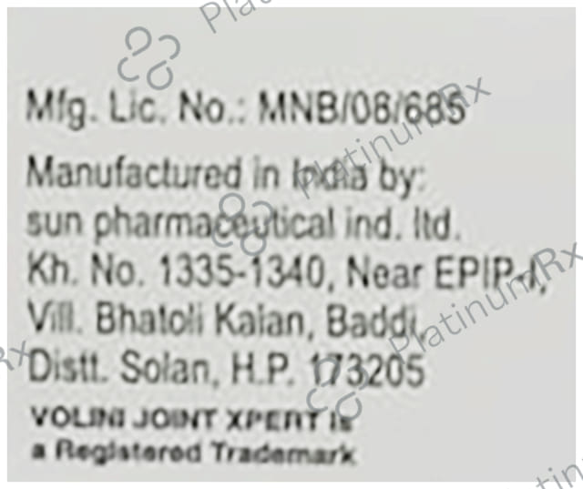 Volini Joint Xpert Pain Relief for long lasting relief Gel 20gm