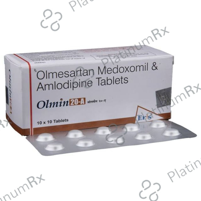 Olmin 20 A 5/20mg Tablet 10s