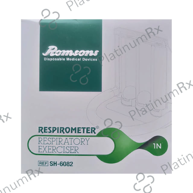 Romsons Respirometer Respiratory Exerciser 1s