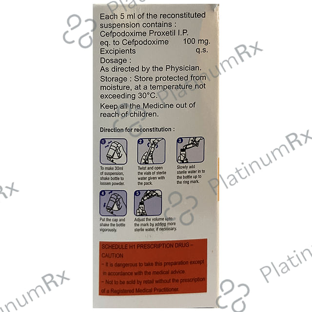 C Cef 100 Oral Suspension