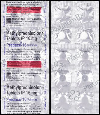 Predace 16mg Tablet 10s