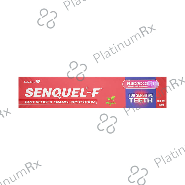 Senquel F Foaming Medicated Toothpaste 100gm