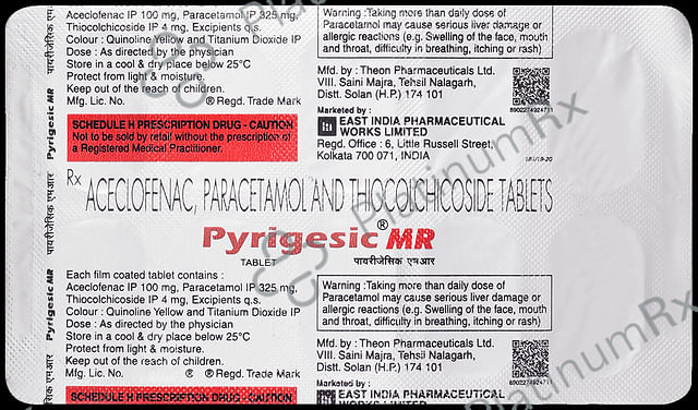Pyrigesic MR Tablet 10s