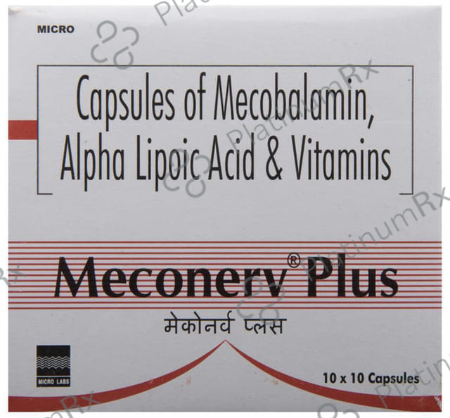 Meconerv Plus Capsule 10s