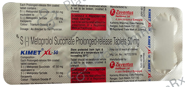 Kimet XL 50mg Tablet 10s