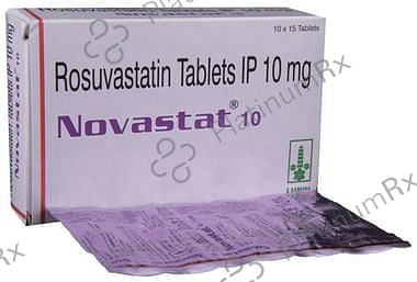 Novastat 10mg Tablet 15s